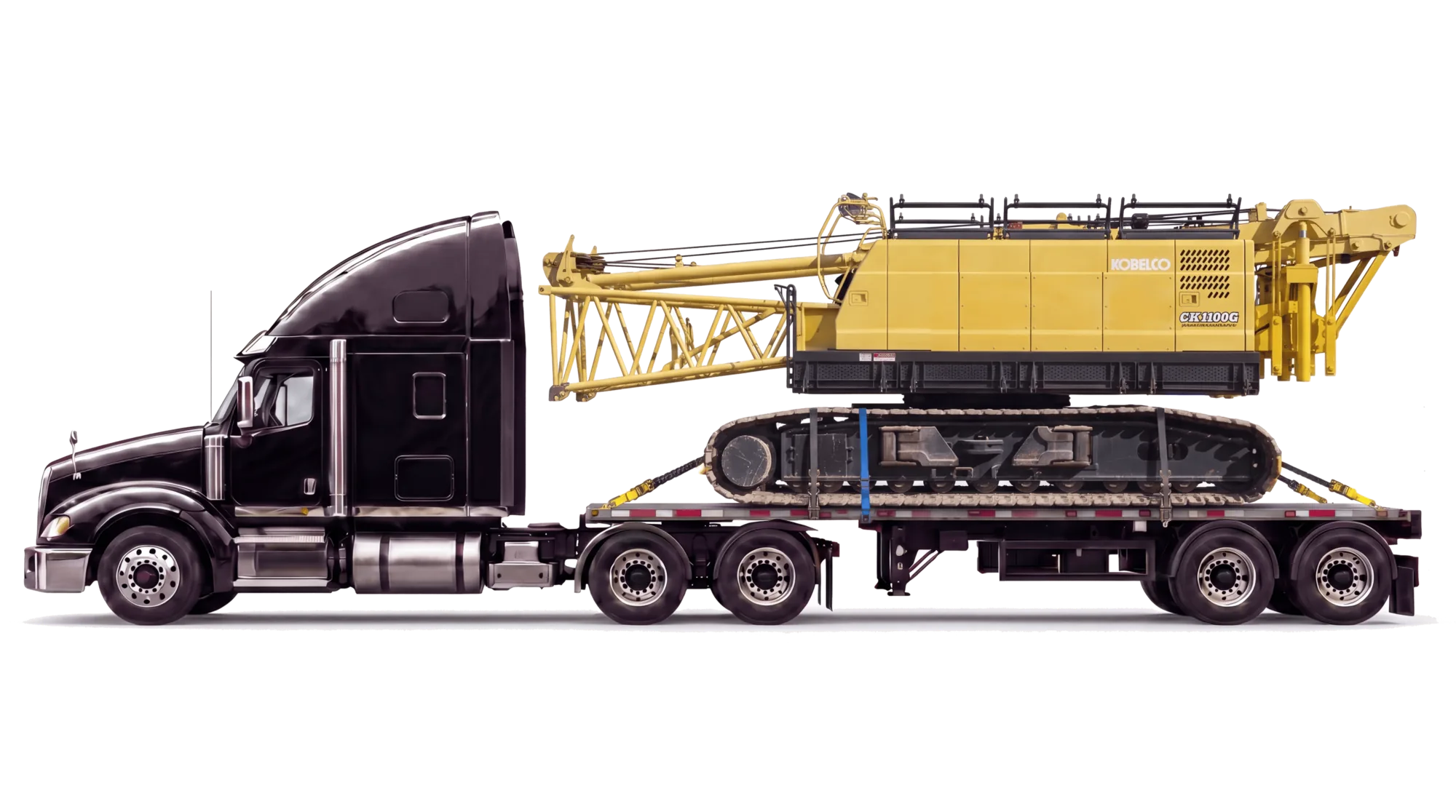 Cranes and heavy machinery